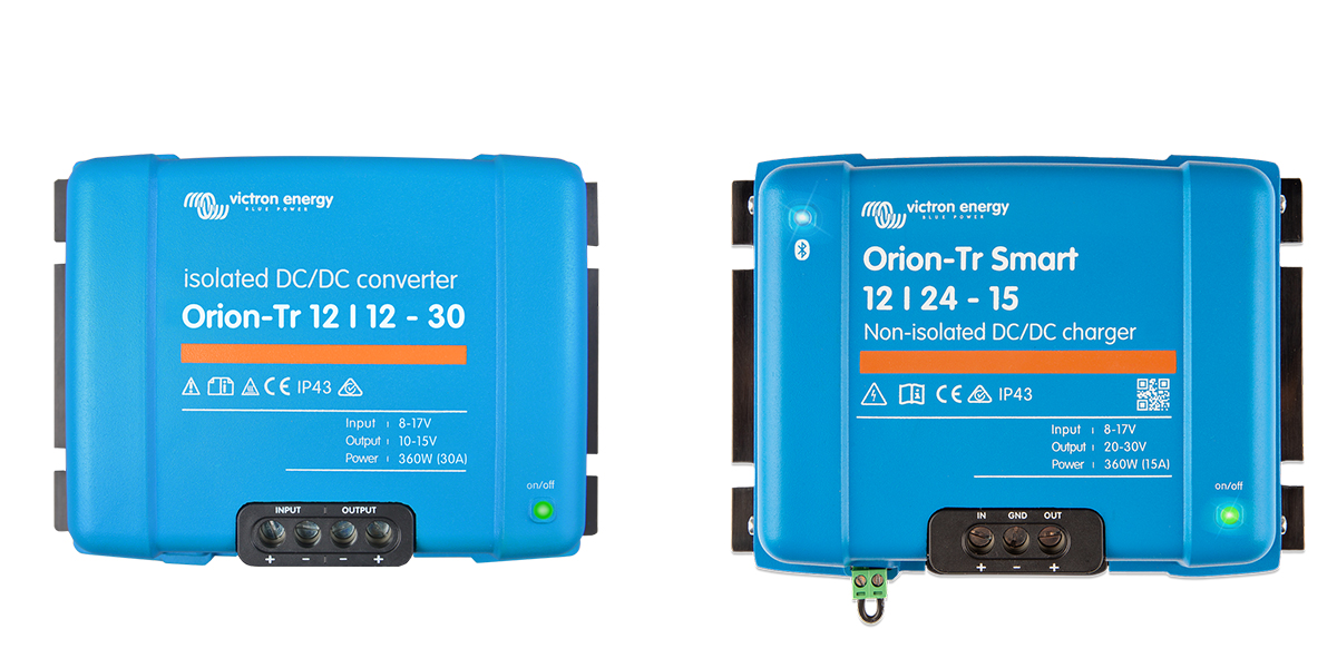 Victron DC to DC Orion Chargers. Isolated or Non Isolated ? Which is