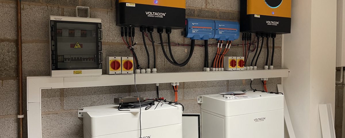 Converol 8kw off grid installation in the uk